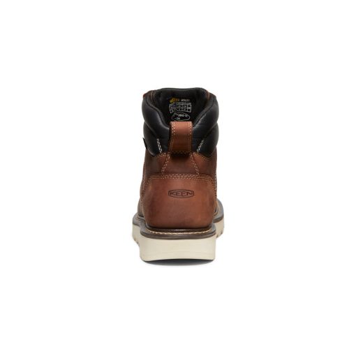 Men's Cincinnati 6 Waterproof Boot (Soft Toe)  |  Tuscan Red/Sandshell - Image 5