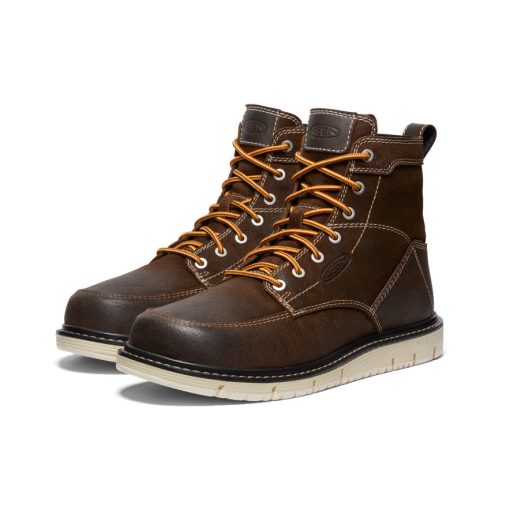 Men's San Jose 6 Boot (Soft Toe)  |  Coffee Bean/Star White - Image 2