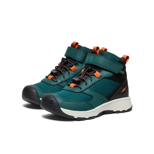 Little Kids' Skua Waterproof Boot  |  Ponderosa Pine/Gold Flame - Image 2