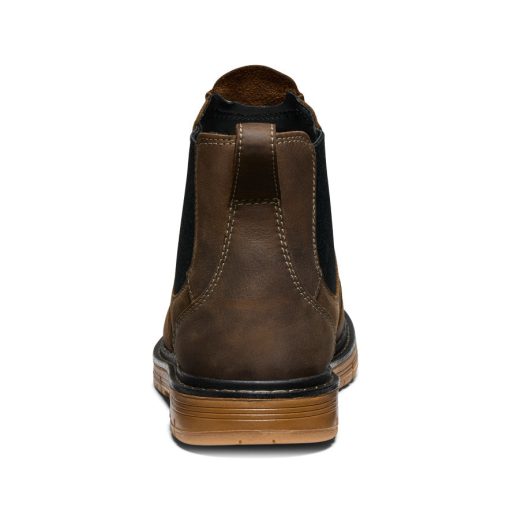 Men's San Jose Pull-On 90° Heel Boot (Aluminum Toe)  |  Cascade Brown/Gum - Image 5