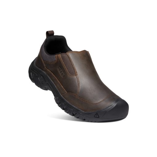 Men's Targhee III Wide Slip-On  |  Dark Earth/Mulch - Image 3