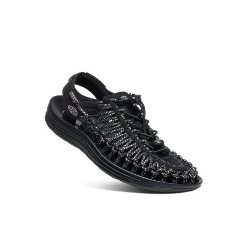 Women's UNEEK Sneaker  |  Black/Silver - Image 3