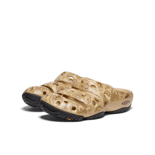 Men's Yogui Arts Clog x T.H.C.  |  Caffe Latte Paisley - Image 2