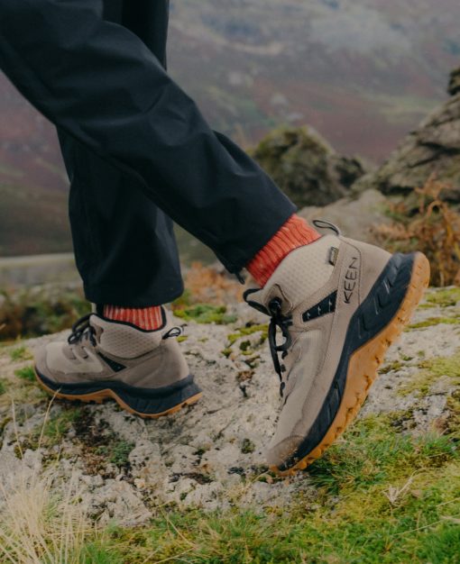Men's Hightrail Waterproof Hiking Boot  |  Dark Earth/Oak Buff - Image 8